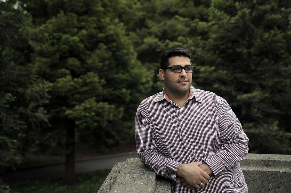 Khairuldeen Makhzoomi, a UC Berkeley student, at the university in Berkeley, Calif., on Thursday, April 21, 2016. Makhzoomi was pulled off a plane after a fellow passenger claimed she heard him say words in Iraqi arabic connected to martyrdom, while he counters that he said "inshallah," an arabic expression meaning "god willing," or "hopefully."