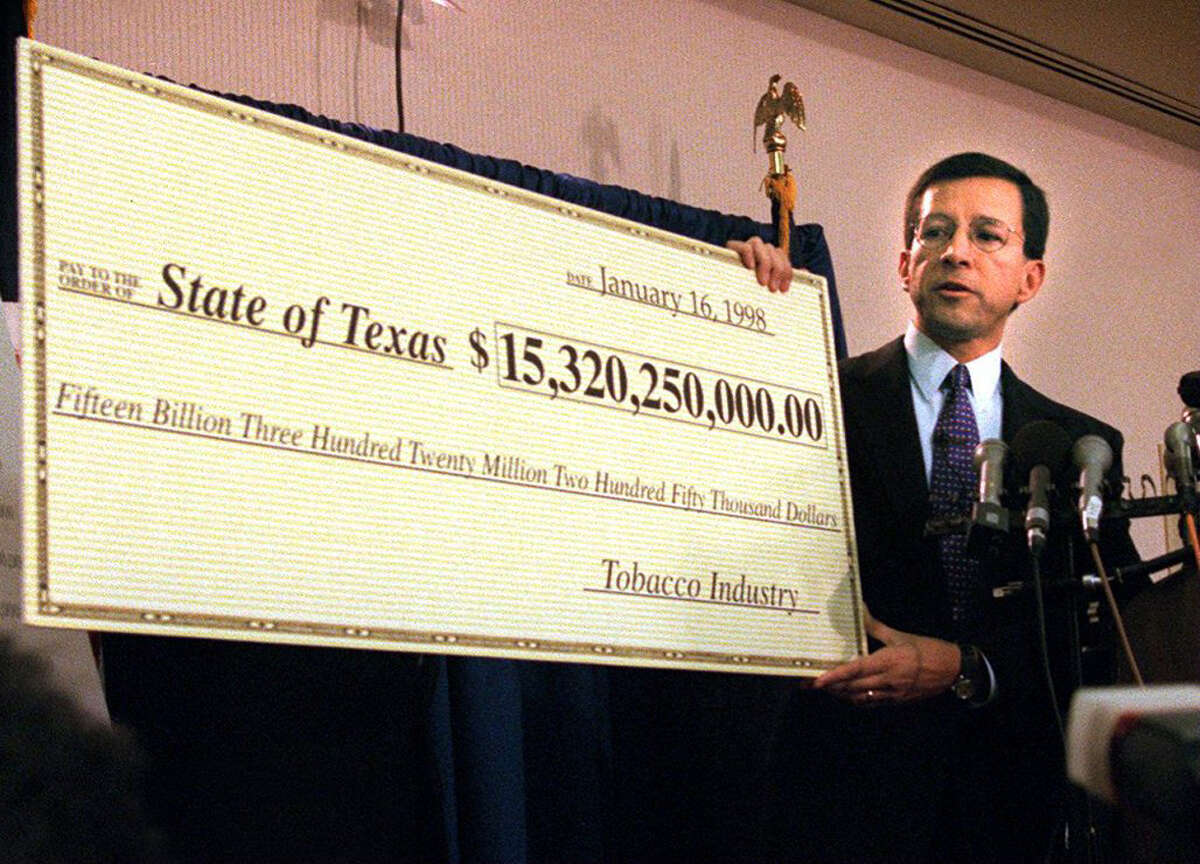 Then-Texas Attorney General Dan Morales filed the federal lawsuit in 1996. Walter Umphrey, of Beaumont; John Eddie Williams, of Houston; Harold Nix of Daingerfield; and John O'Quinn, of Houston also represented Texas in the suit. Source: The Texas Lawbook