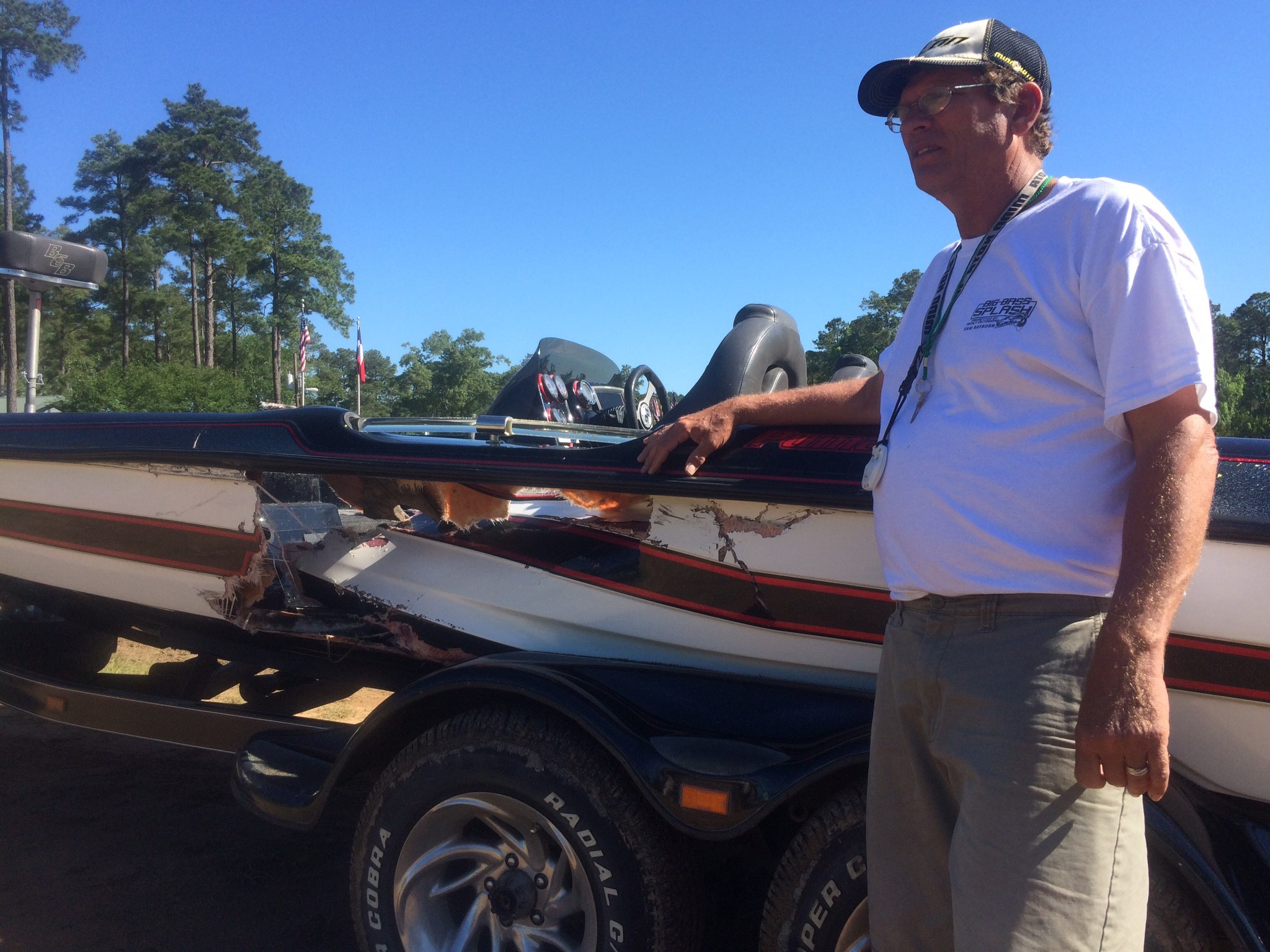 Three uninjured as two boats crash during Big Bass Splash