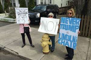 Bridgeport protesters: Trump inexperienced, perverted