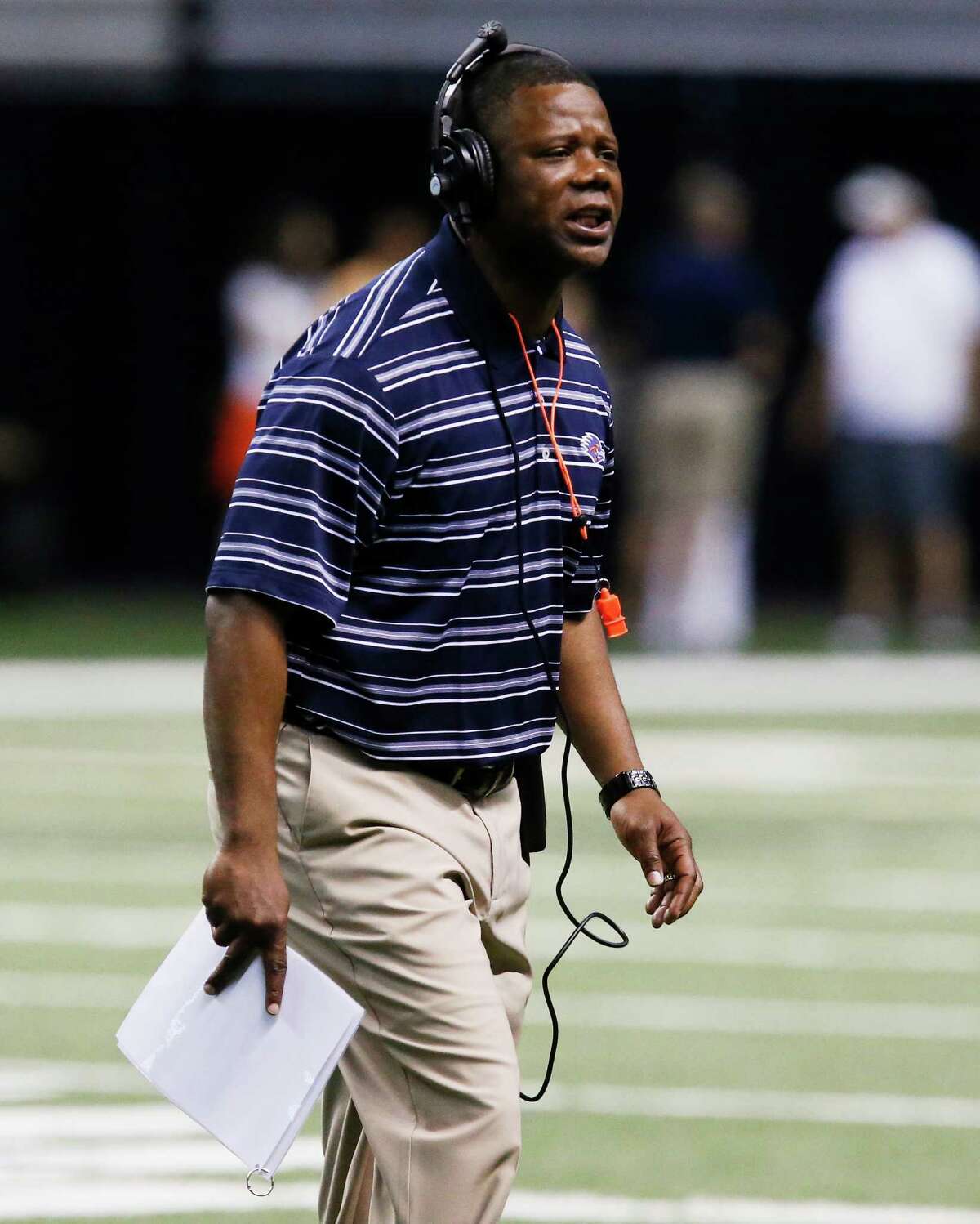 Wilson charged about start of first UTSA fall camp