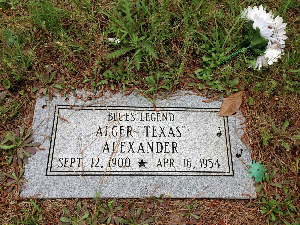Texas Alexander﻿'s burial site in ﻿northwest Montgomery County ﻿will be the second site to receive a historical marker in the area.