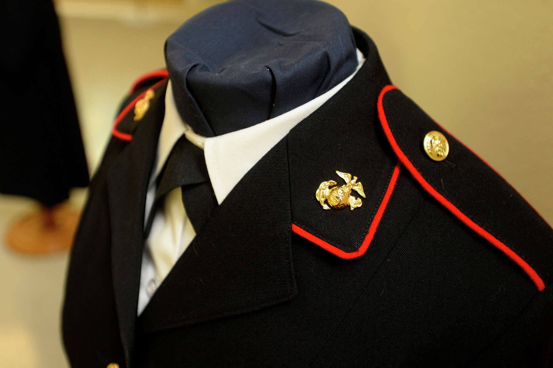 Military uniforms on display at Steamboat Museum Military uniforms on display at Steamboat Museum