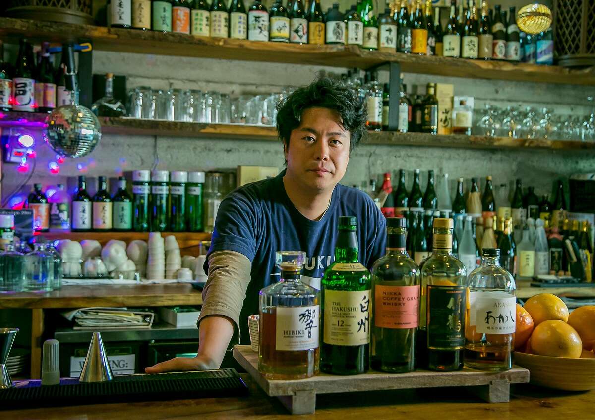 Bar manager Washi Washino at Ippuku in Berkeley, Calif., is seen on April 24th, 2016.