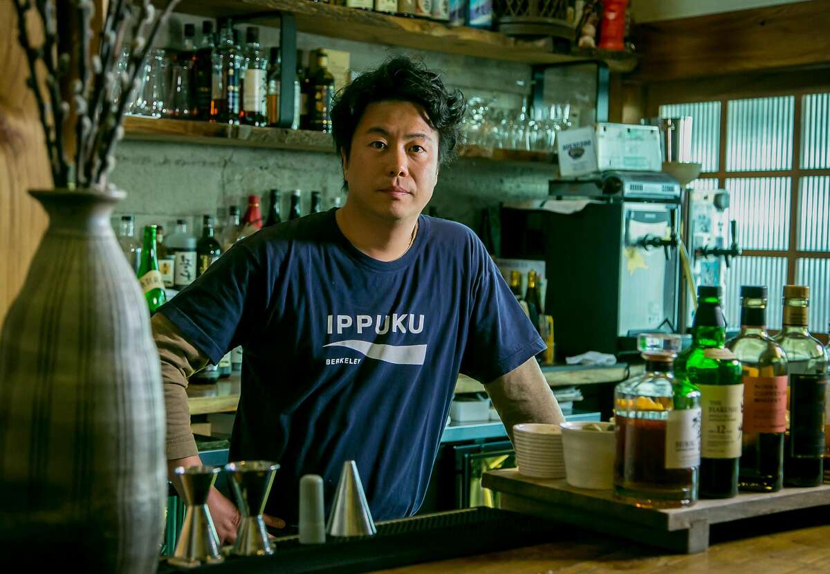 Ippuku bar manager Washi Washino at Ippuku in Berkeley.