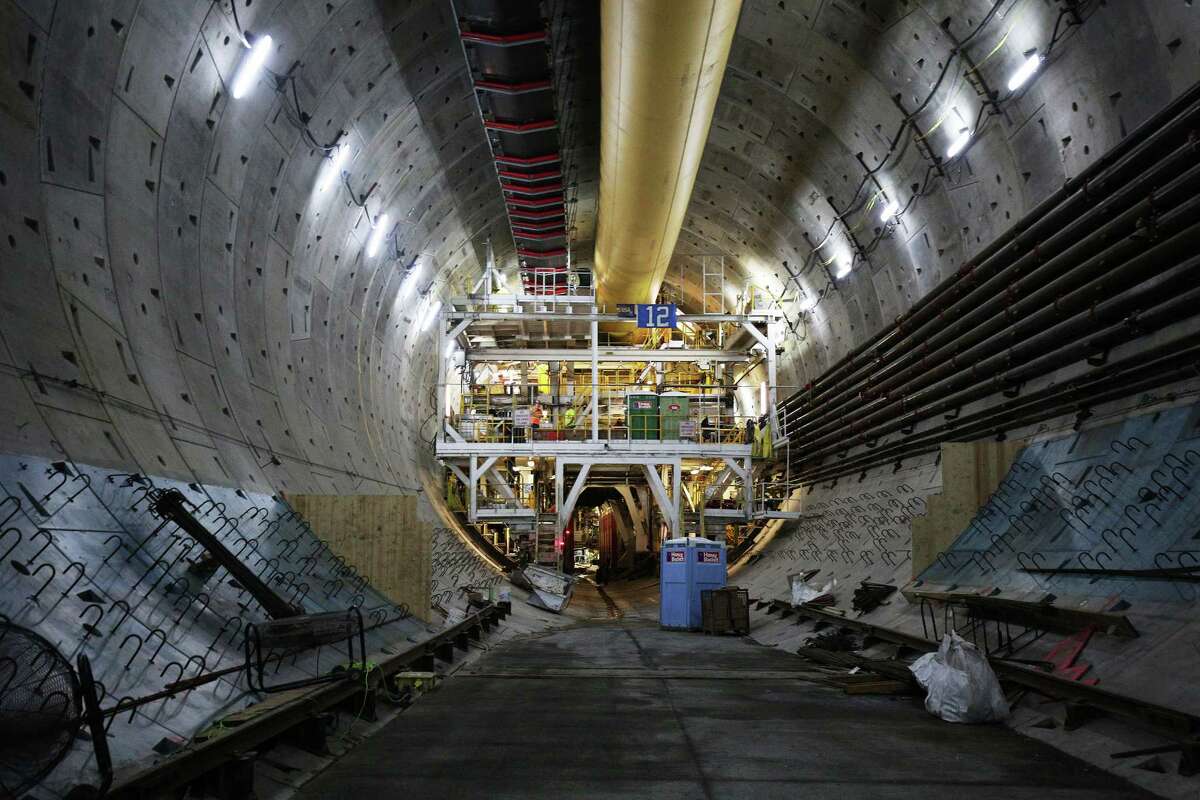 Photos: Going underground with Bertha in the Alaskan Way tunnel