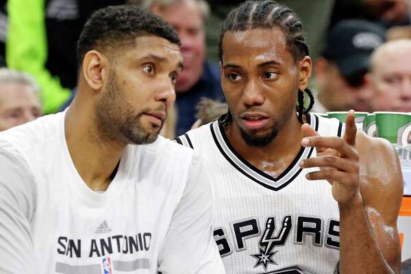 tim duncan and kawhi leonard