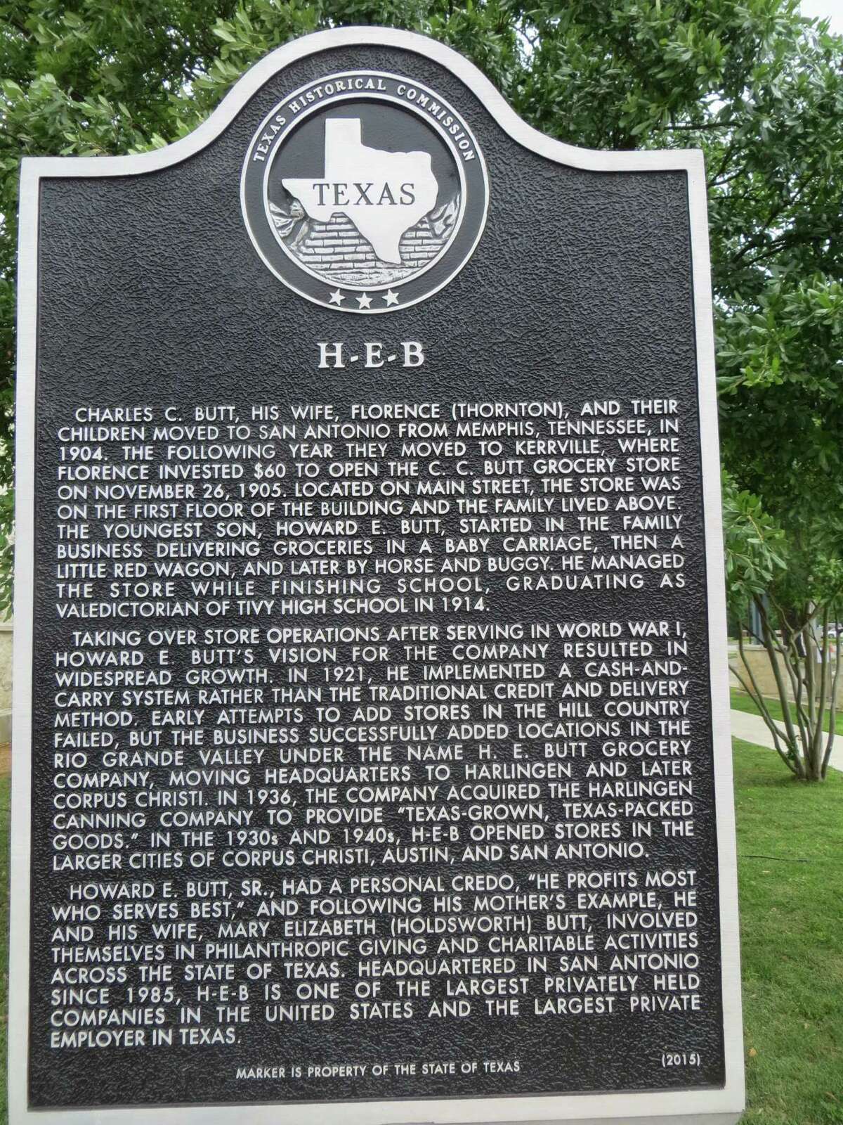 Kerrville celebrates role in HEB founding with Texas state historical
