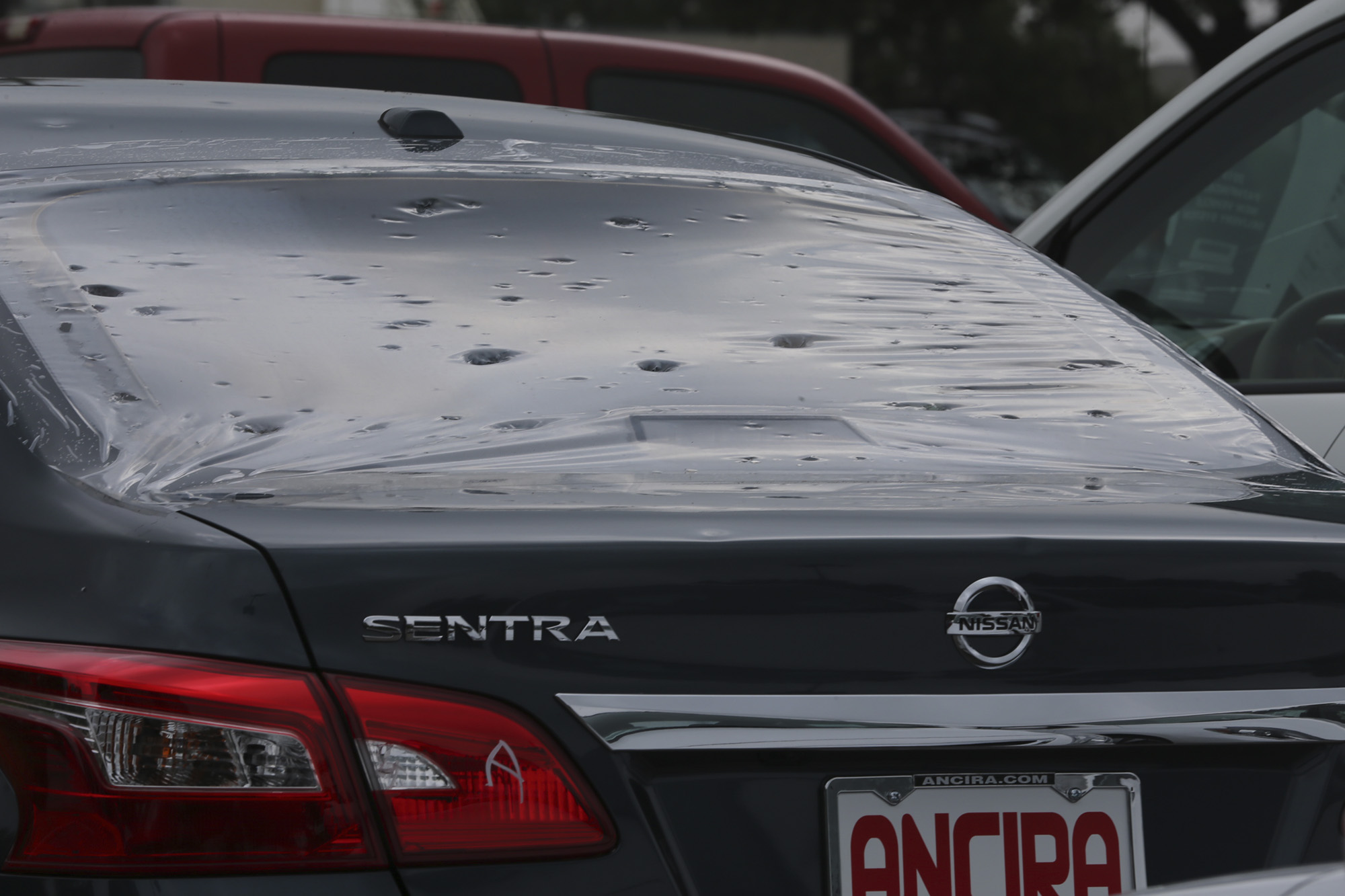 Hail Sale' in the Works After Storm Damages Cars at Dealerships