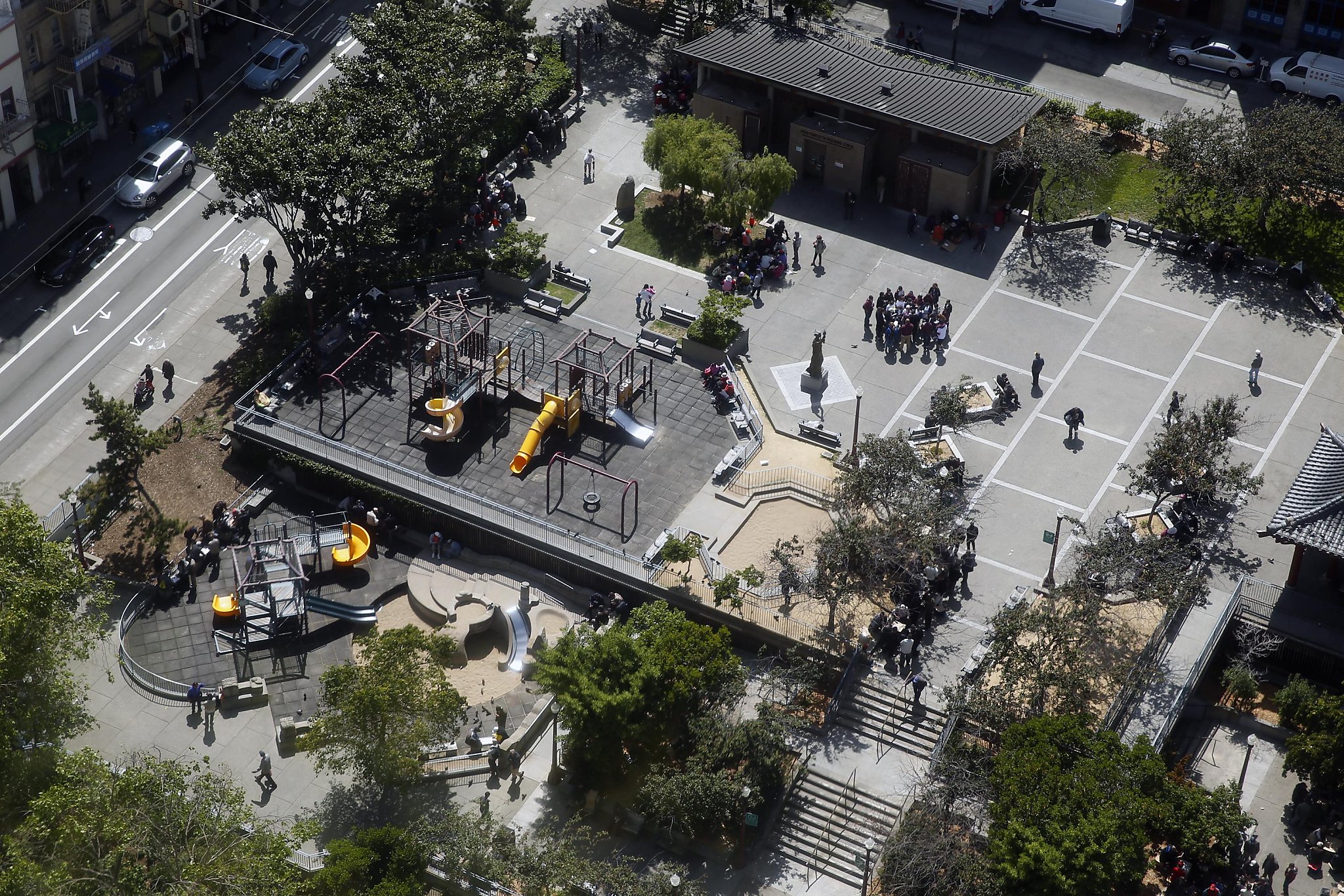 Changes Could Be In Portsmouth Square Sf S Oldest Plaza Changes Could Be In Portsmouth Square Sf S Oldest Plaza