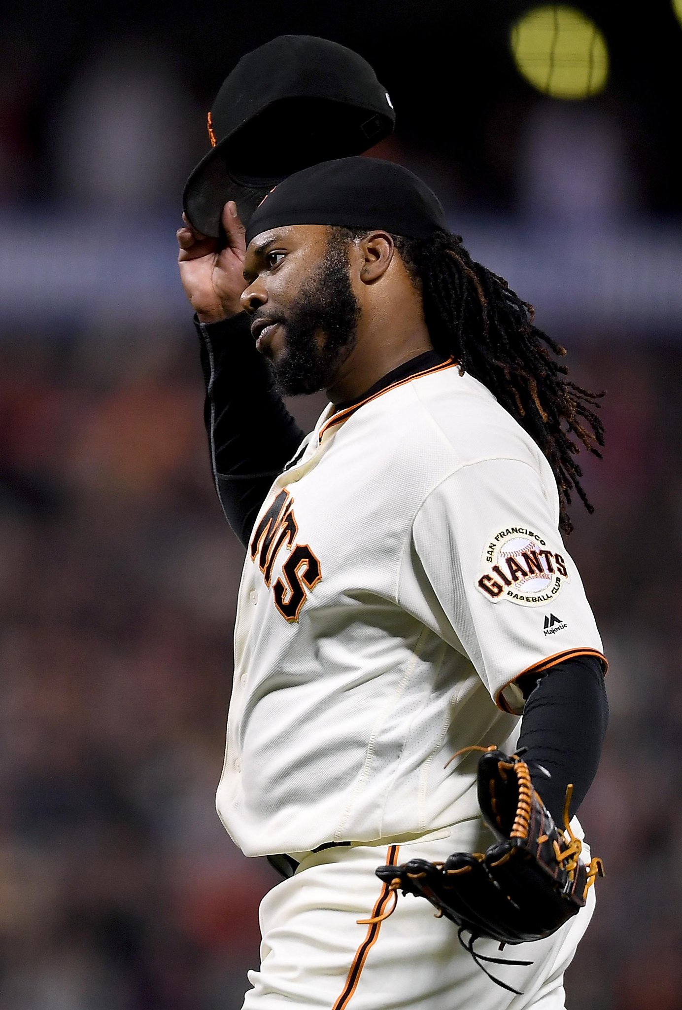 San Francisco Giants -2017 Game-Used Road Alternate Jersey worn by #2  Denard Span