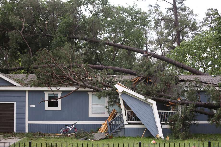 Tomball subdivision hit by weak tornado - Houston Chronicle