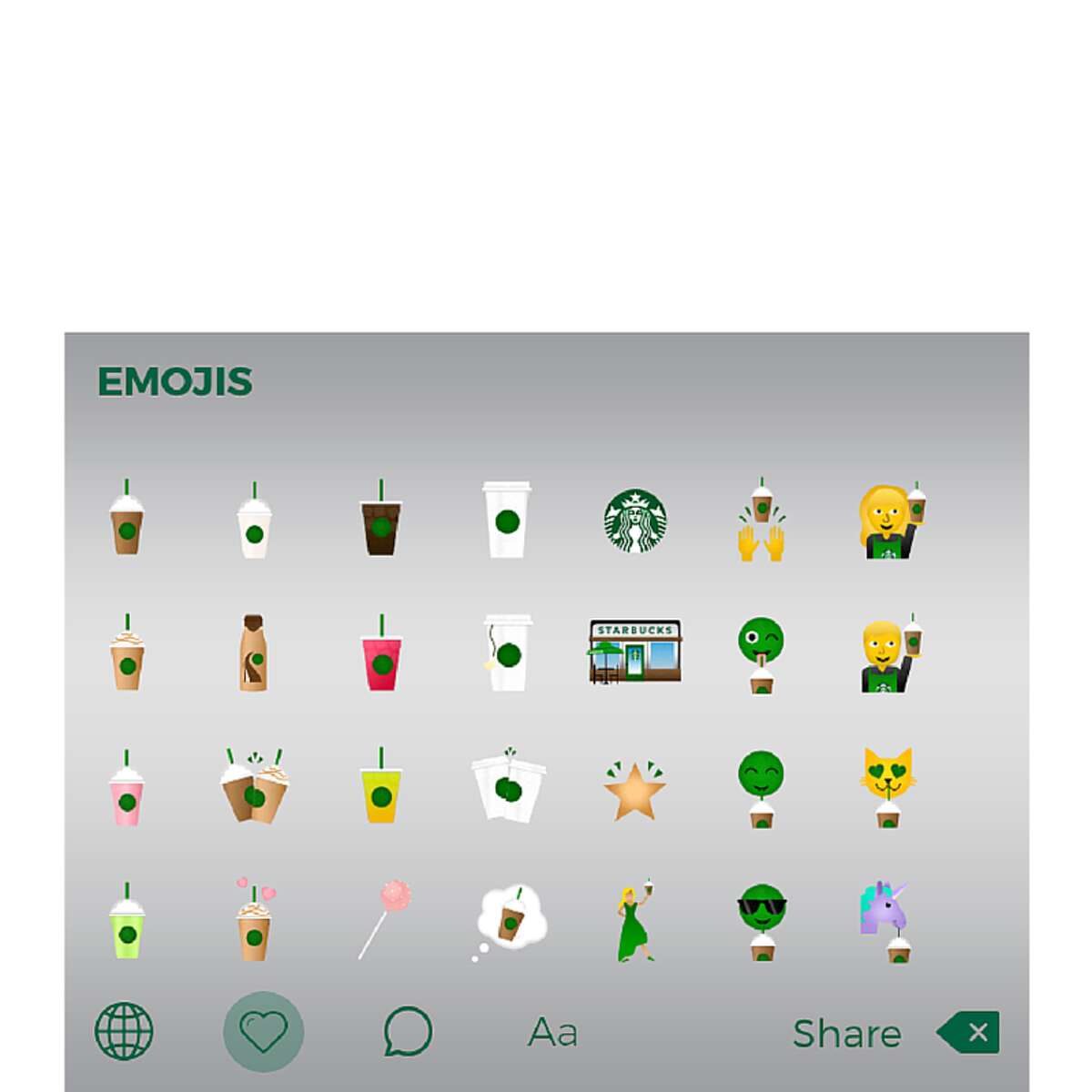 Starbucks gets emoji makeover with new keyboard app