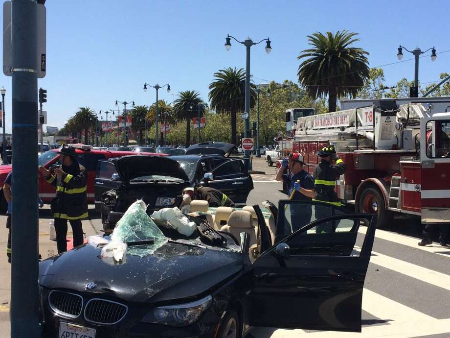 1 dead, 2 hurt in San Francisco crash along Embarcadero SFGate