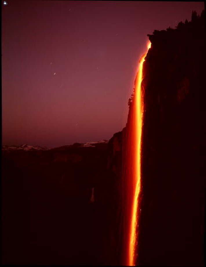 You'll have to hike if you want to see Yosemite's 'firefall' this year -  Beaumont Enterprise