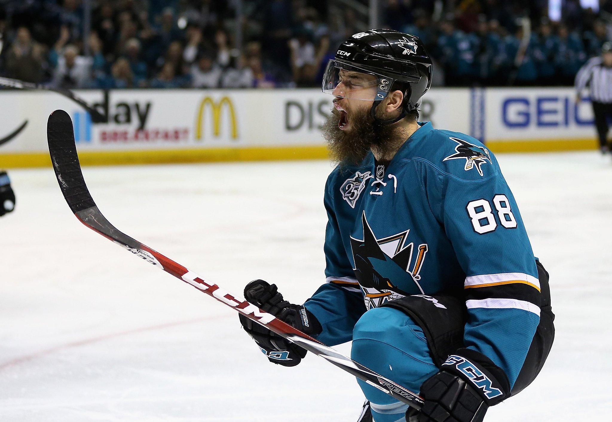 San Jose Sharks: Brent Burns confused for pirate at Disney World - Sports  Illustrated