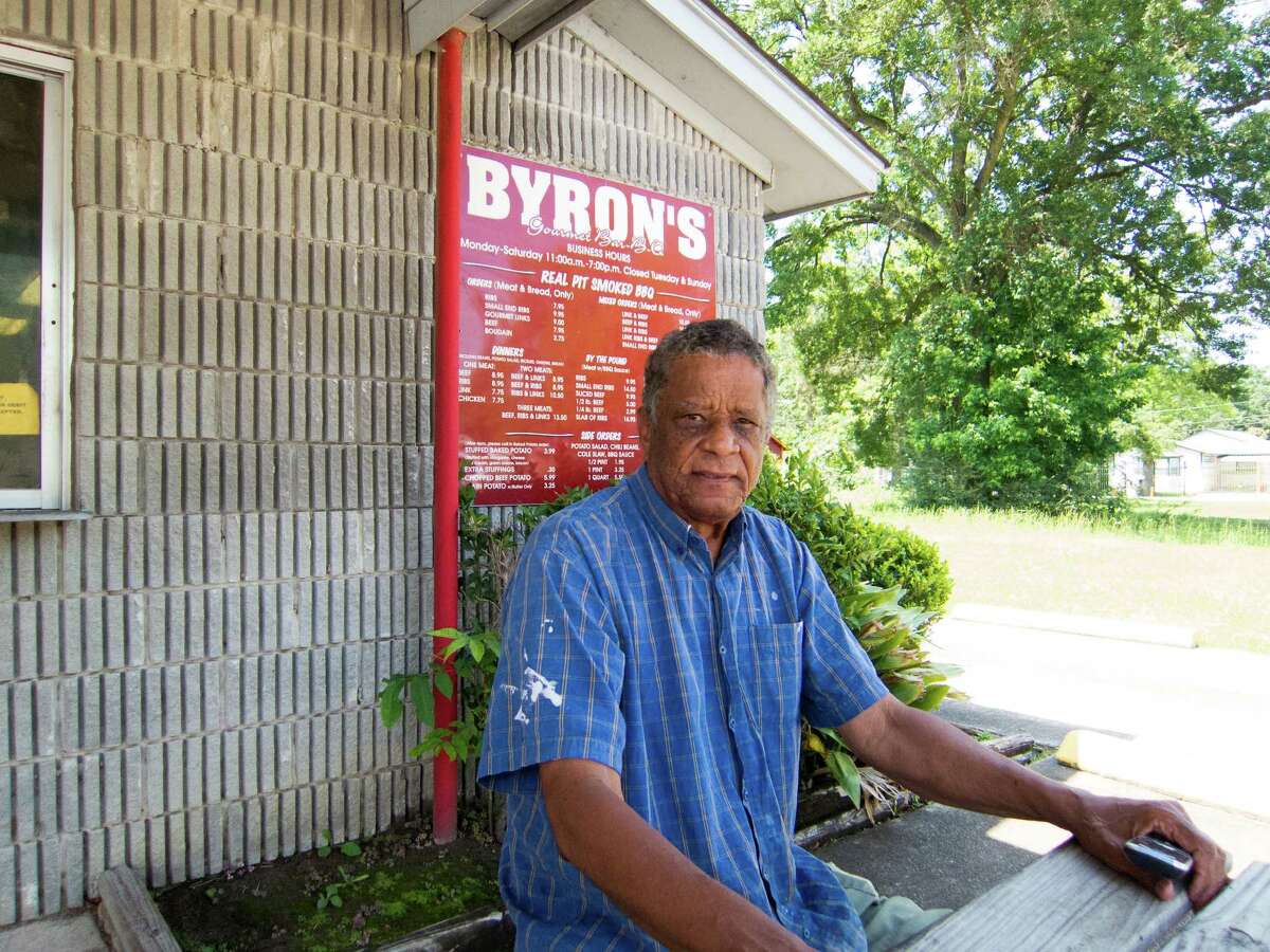 Owner and pitmaster Byron Johnson tweaked his grandfather's link recipe.