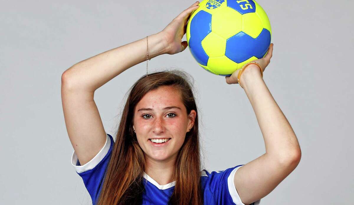 Megan Katona of Alamo Heights is one of the Express-News All-Area Super Team soccer players on April 24, 2016.