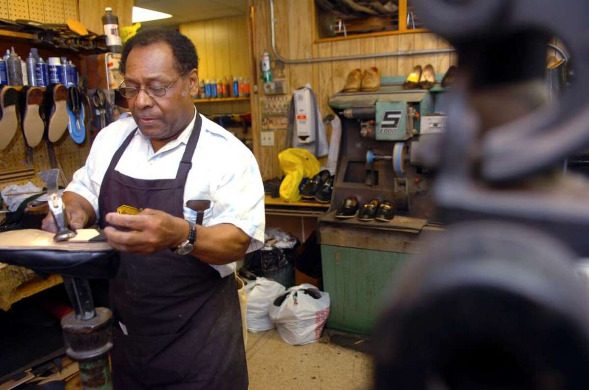 The sole of Greenwich Many shoes to fix for town's last shoe repair shop