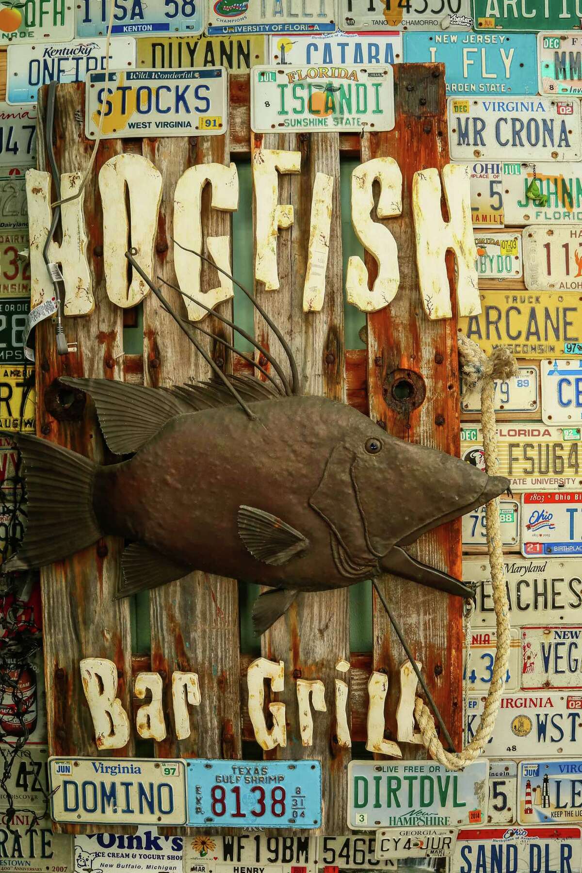 Stock Island, at the upper end of Key West, is one of the last remaining deep-water ports on the Eastern seaboard and home to the Hogfish Bar &Grill, a funky outpost that conjures up the Keys of yore.