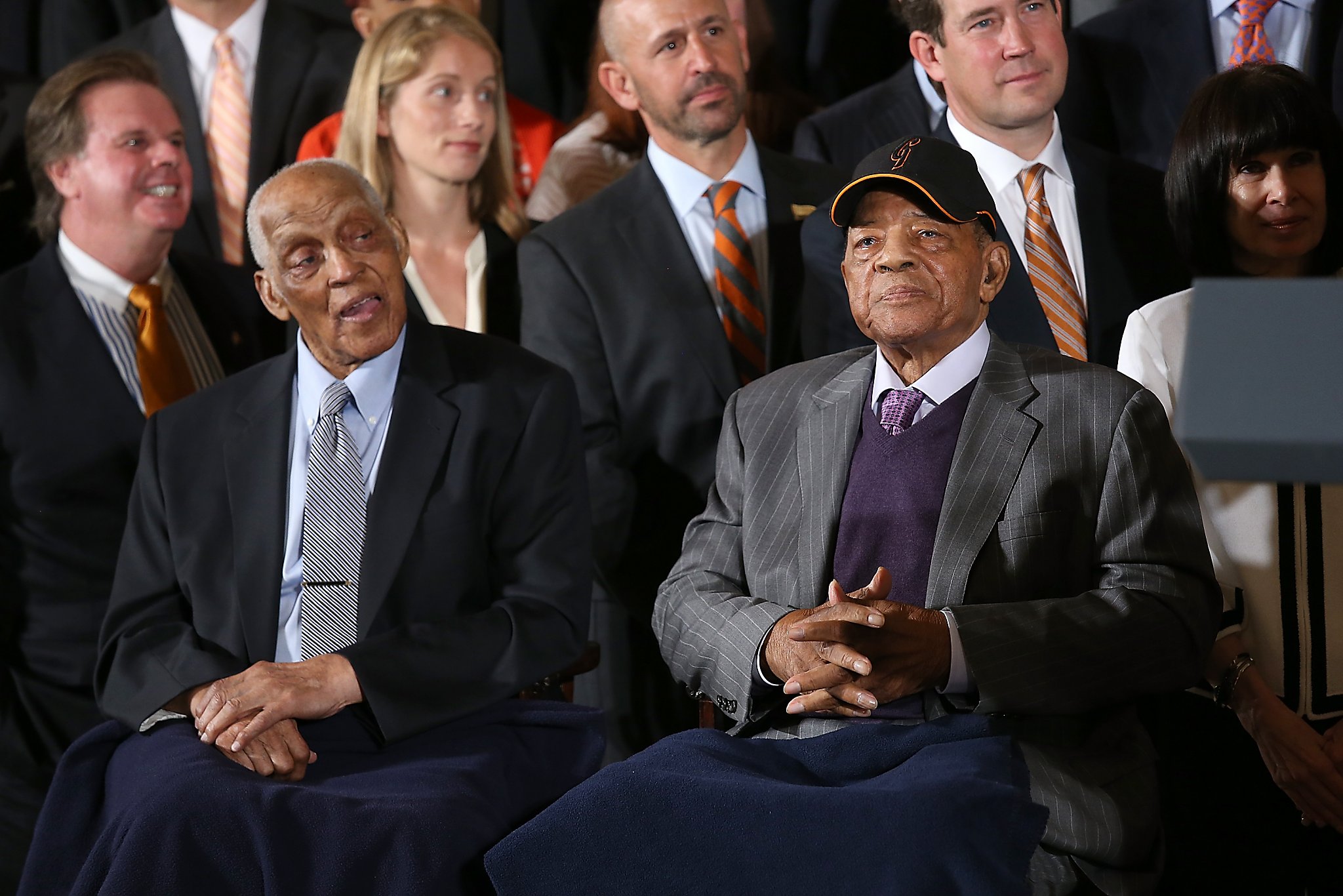 Willie Mays Remembers Mentor Monte Irvin : The Two-Way : NPR
