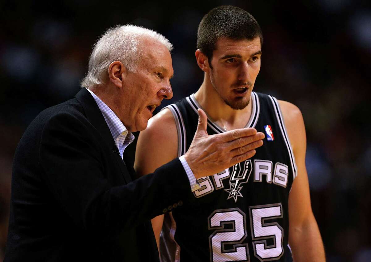 Nando de Colo played a lot in the Spurs-Heat “rest” game in 2012.