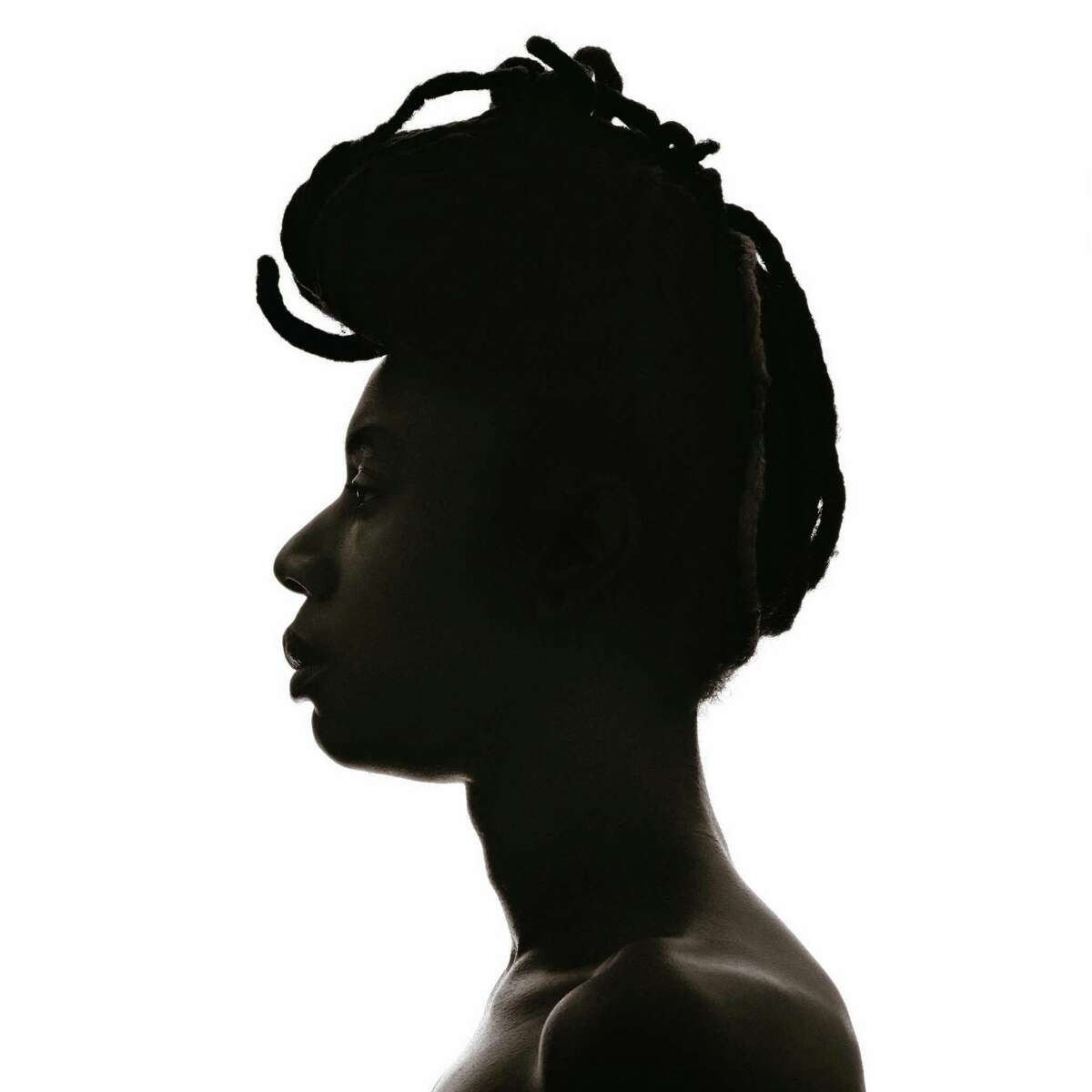 Deeman experimented with backlighting to create her silhouette portraits.
