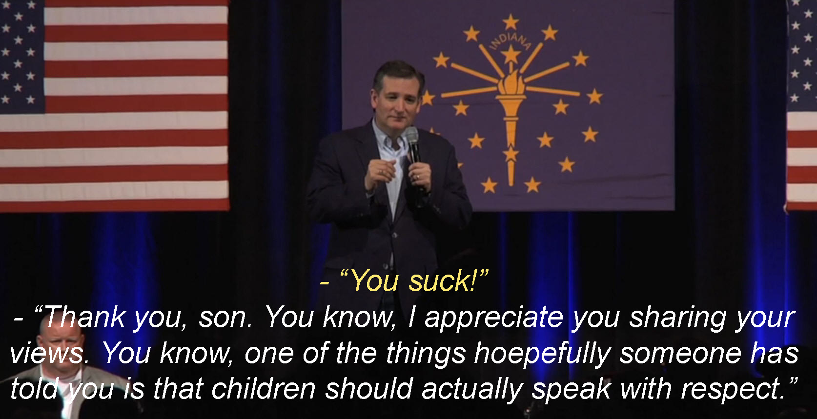 Ted Cruz spanks his daughter, and Republicans are A-OK with that – Orange  County Register