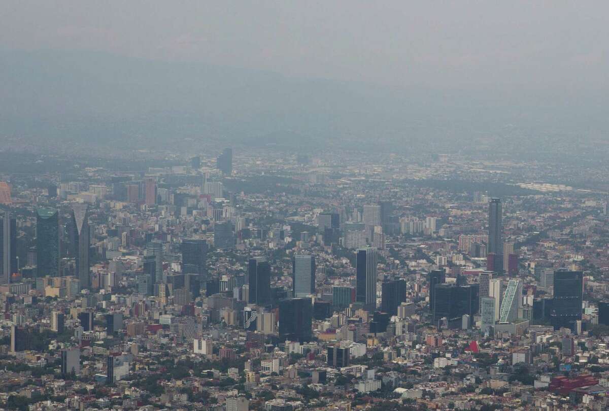 ﻿Mexico City officials declared a pollution alert on Monday after smog rose to 1½ times acceptable limits for the second time in less than a month.