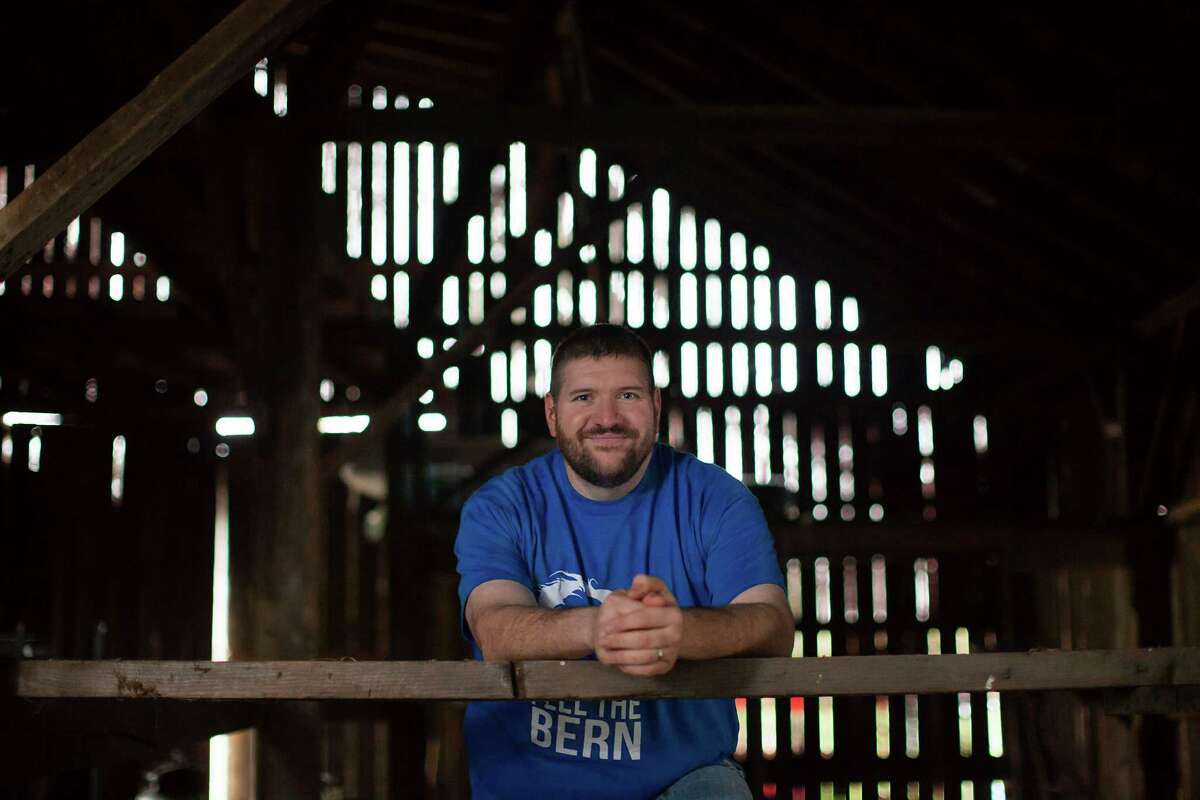 Rudy Pauls, a former contestant on the reality show ÂThe Biggest Loser,Â on his farm in Belchertown, Mass., April 26, 2016. Pauls now burns 516 fewer calories a day than would be expected for a man his size. Contestants of the show lost hundreds of pounds during Season 8, but a study of them helps explain why they could not keep all of that weight off. (Nathaniel Brooks/The New York Times)