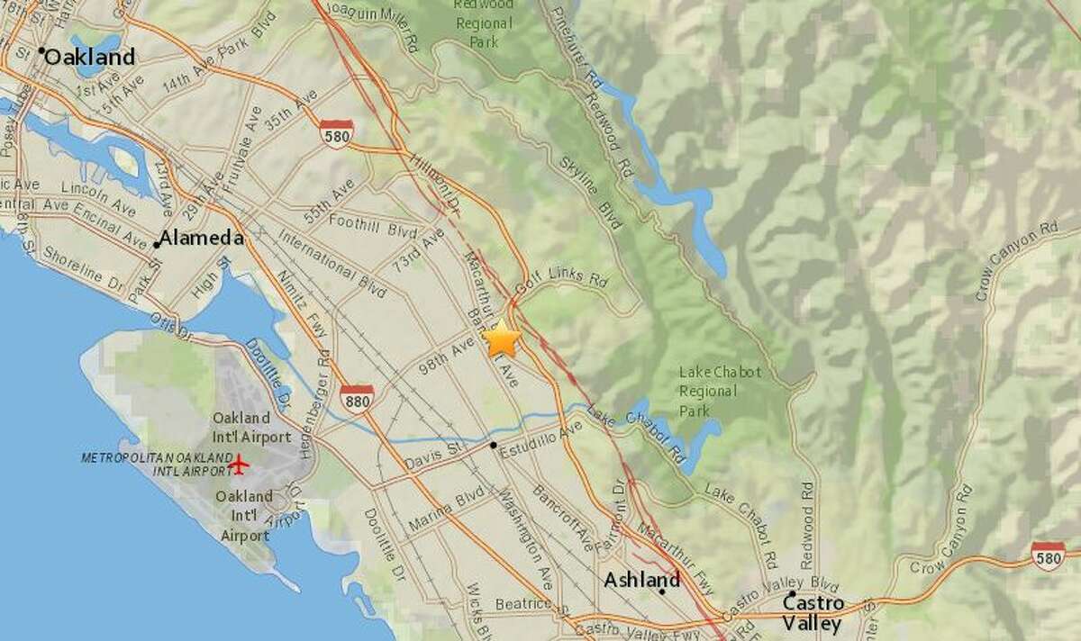 Another small earthquake strikes San Leandro area