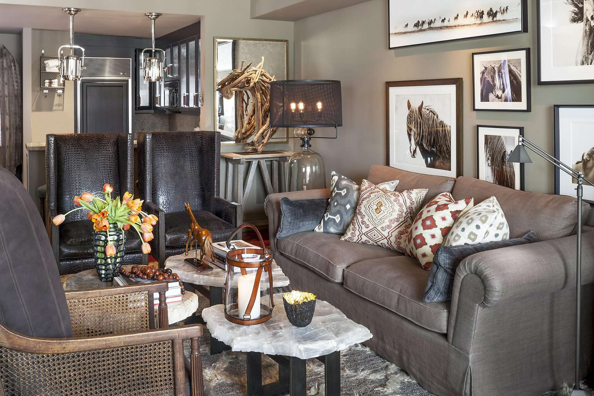 Designer’s equestrian-chic pied-à-terre in SF