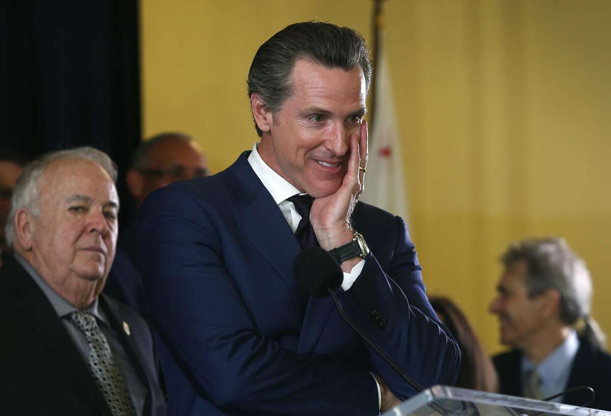 The pot proposition, backed by Lt. Gov. Gavin Newsom, would allow adults to grow as many as six plants for personal use — though using marijuana in public would remain illegal.