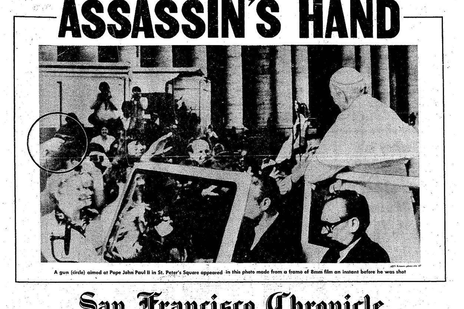 Chronicle Covers: When Pope John Paul II was shot in Vatican City