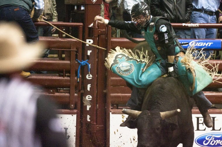 Running Rodeo Stock Sandhills Stock Show and Rodeo brings action packed events