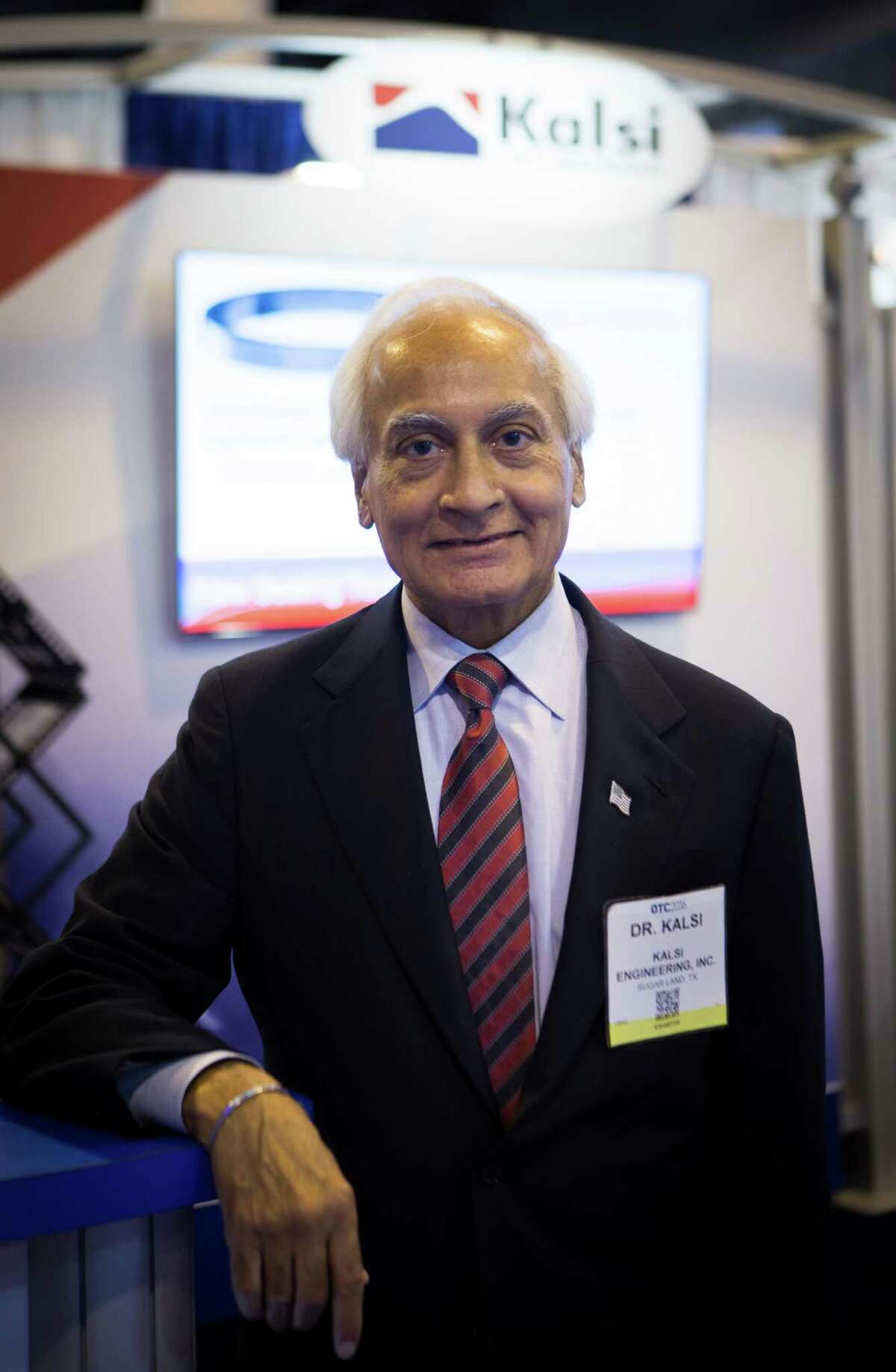 Dr. M.S Kalsi founder of Kalsi Engineering says his company has seen a 50 percent drop in revenue since the oil price collapsed, but his company is in good health due to conservative business practices. Tuesday, May 3, 2016, in Houston. ( Marie D. De Jesus / Houston Chronicle )