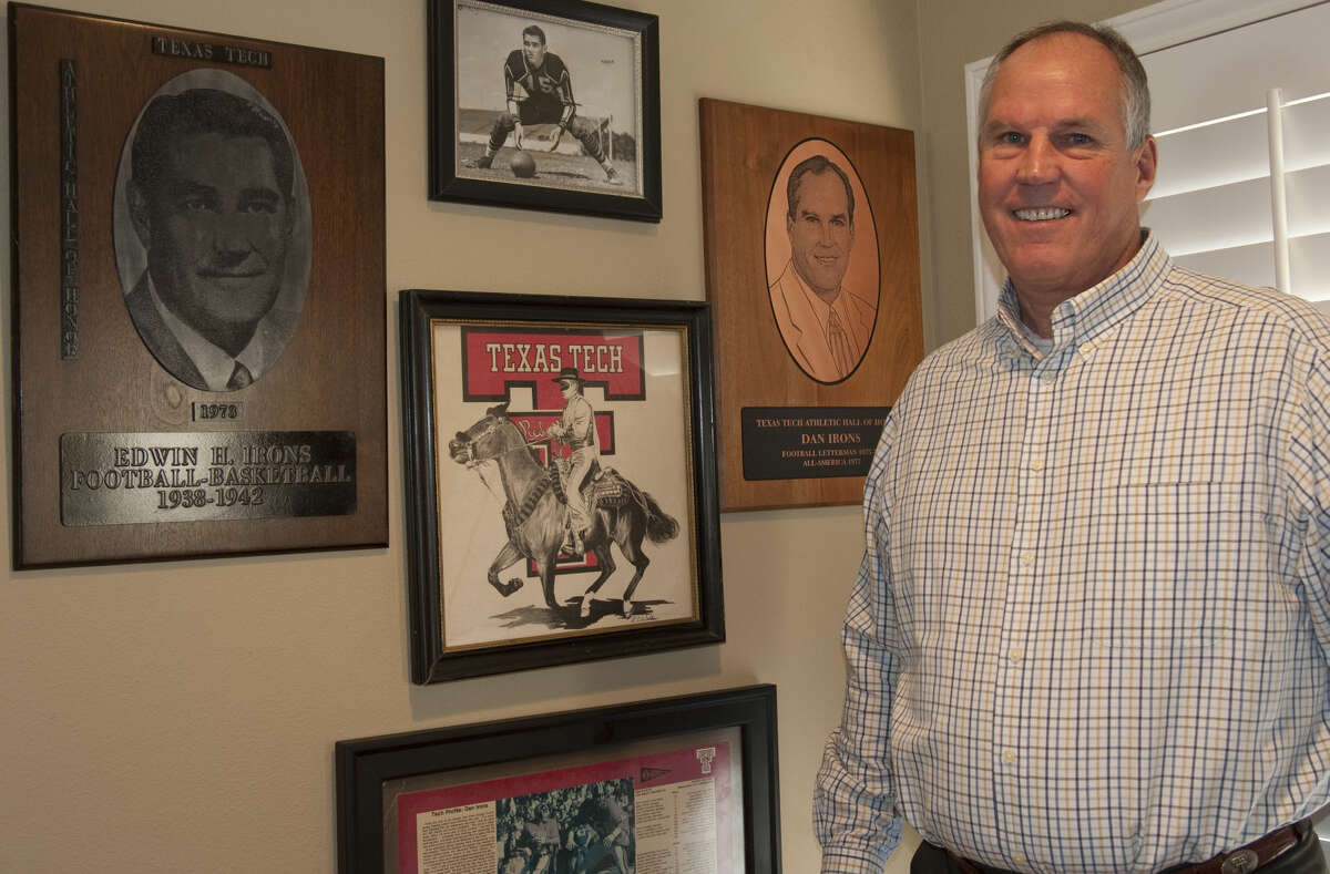 3-26-15 Dan Irons, former Texas Tech offensive lineman, will be inducted into the Southwest Conference Hall of Fame. Tim Fischer\Reporter-Telegram