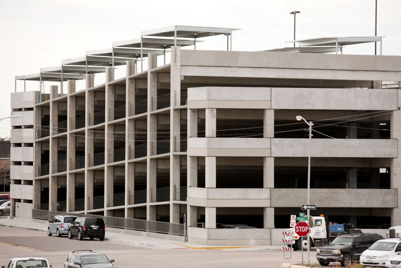 Downtown parking garage now open to the public