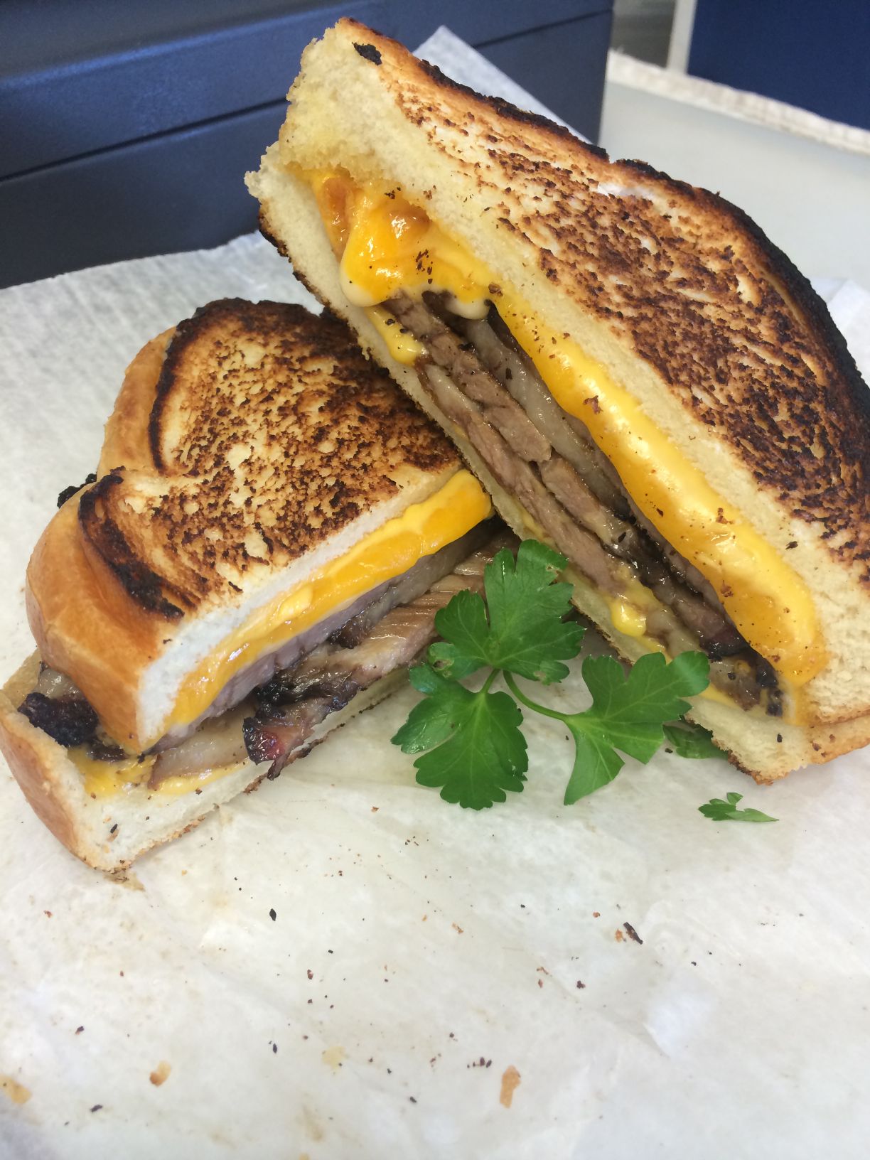 Review “The Monster” sandwich by Cookhouse Catering