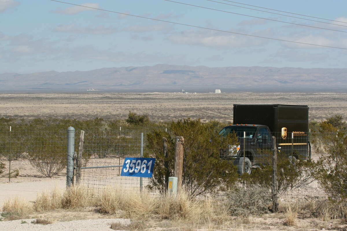 Bezos ranch near Van Horn, Texas