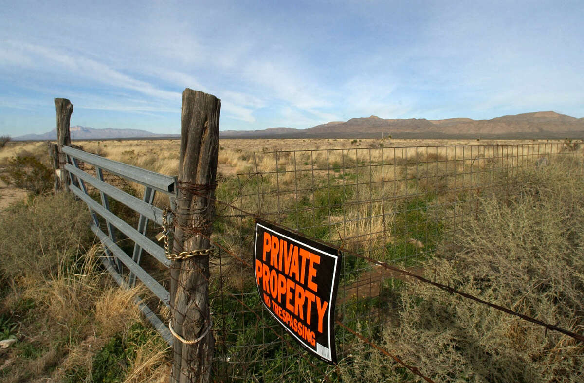 Bezos ranch near Van Horn, Texas