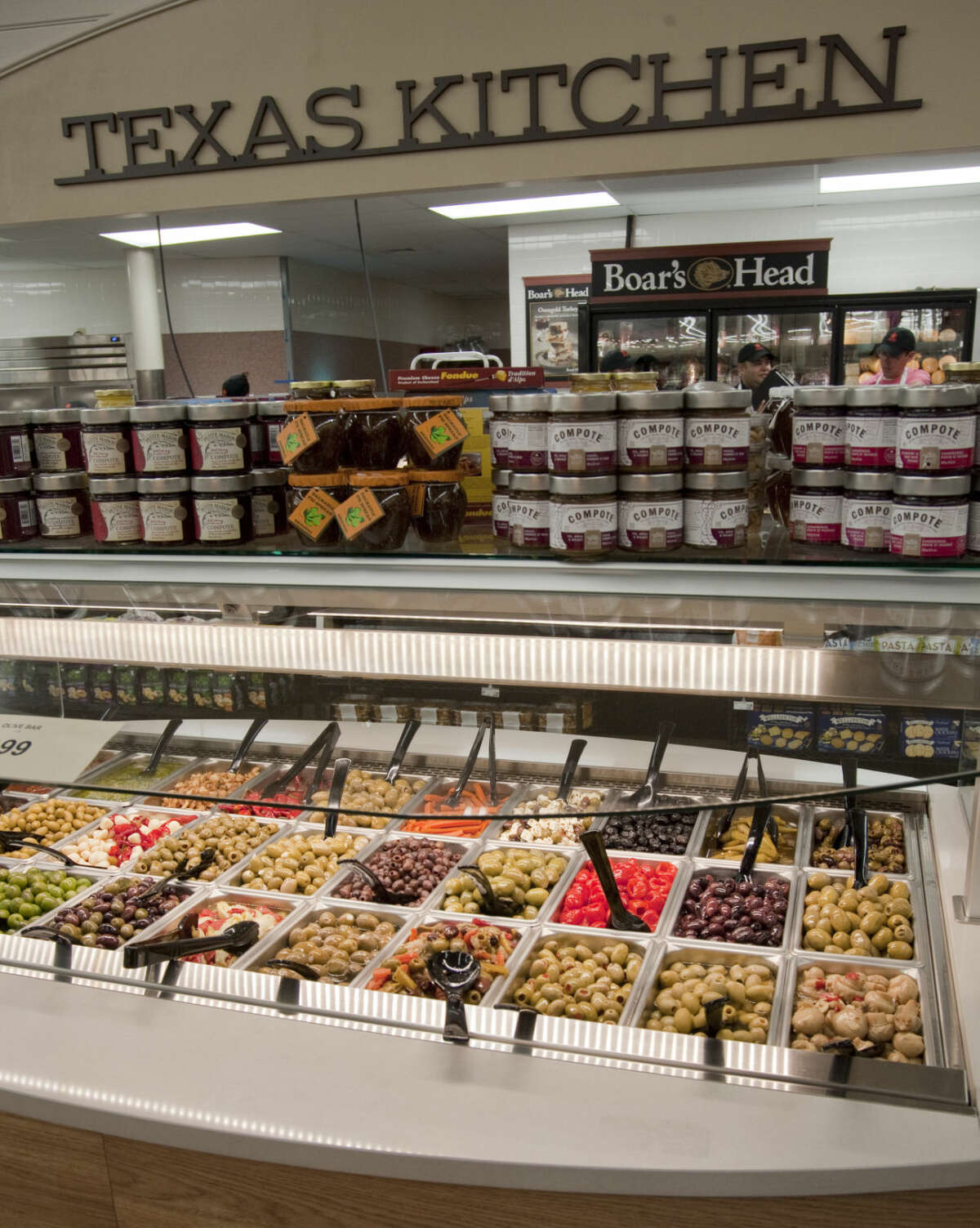 Market Street renovations are nearly complete Tuesday, 6-23-15, at the old Albertson's Grocery on Midkiff and Loop 250. One of the additions is an expanded deli section including an olive bar, fresh made sushi bar, and expanded fresh and ready prepared food items. Tim Fischer\Reporter-Telegram