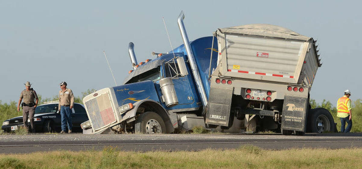 A jackknifed 18-wheeler on Interstate 20 led to the closing of the highway between FM 1788 and East Loop 338 Wednesday morning. Another crash on the highway added to the traffic congestion.