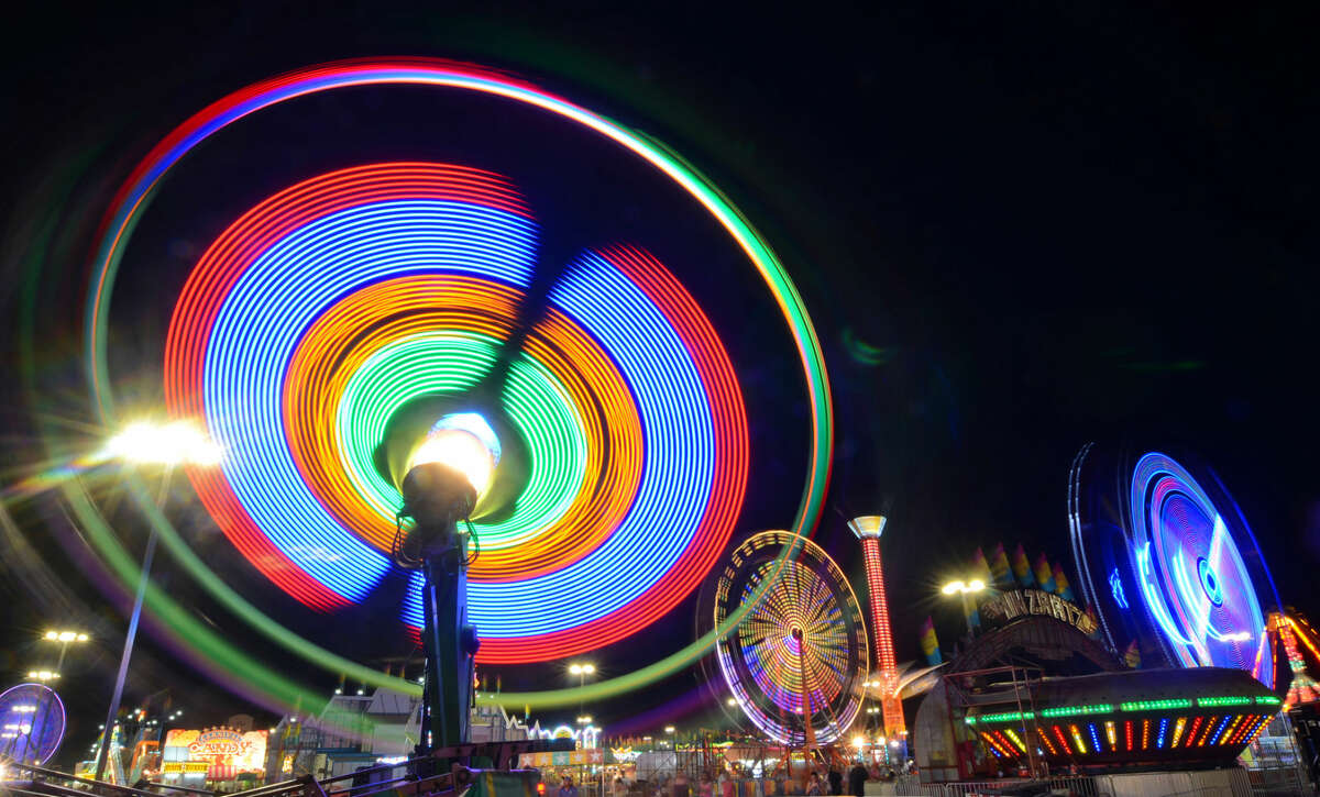 Spending an evening at the Midland County Fair