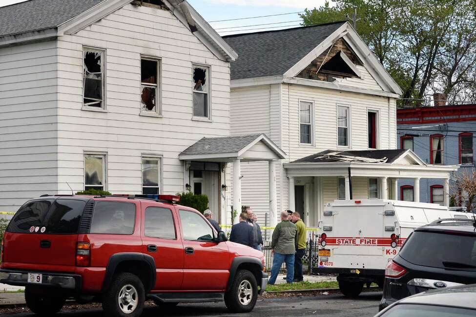 Watervliet fire damages 2 homes, closes streets