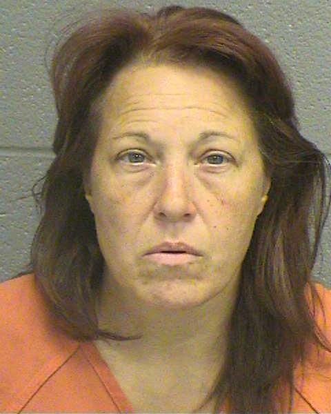 Woman arrested after allegedly pointing rifle at man
