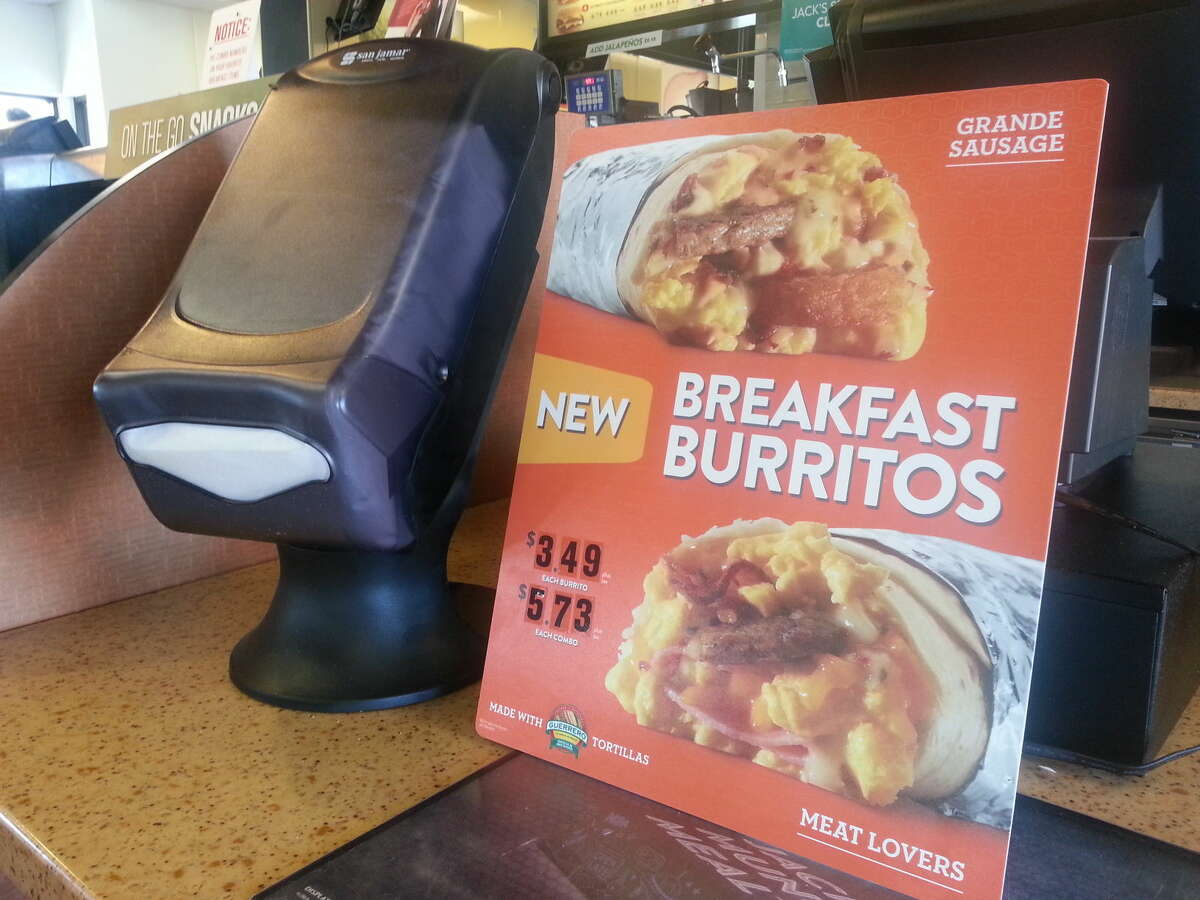 Review Jack in the Box's breakfast burritos