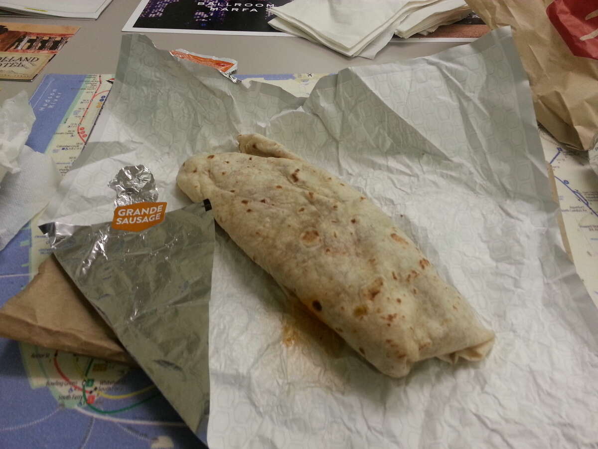 Review Jack in the Box's breakfast burritos