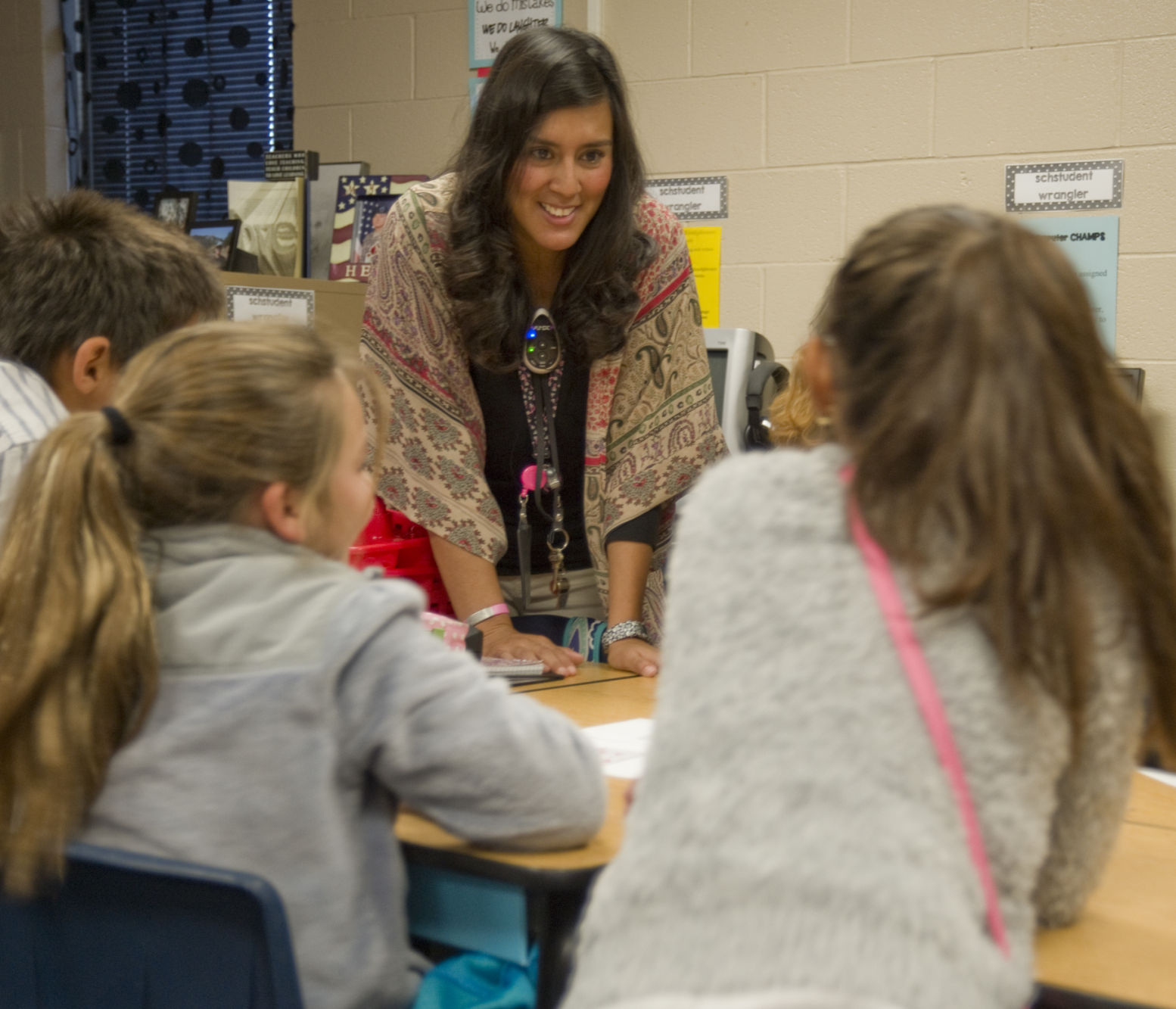 Classroom Pioneer Guadalupe Cristal Gonzalez, fifthgrade science and