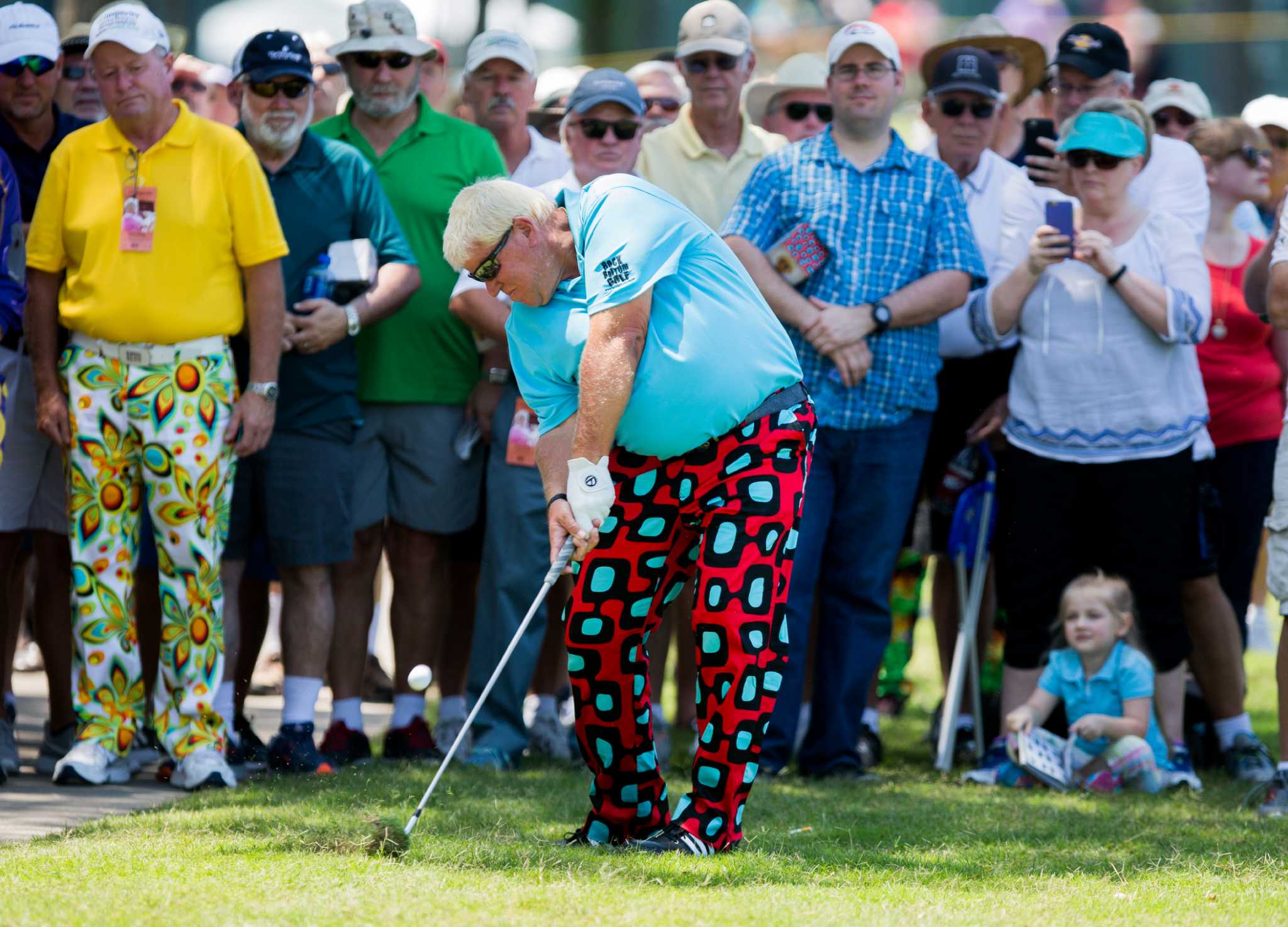 John Daly in Loudmouth's classic Shagadelic bright golf pants! #JohnDaly  #PGA #PGAGolf #LoudmouthGolf #LoudmouthNation #Bright…